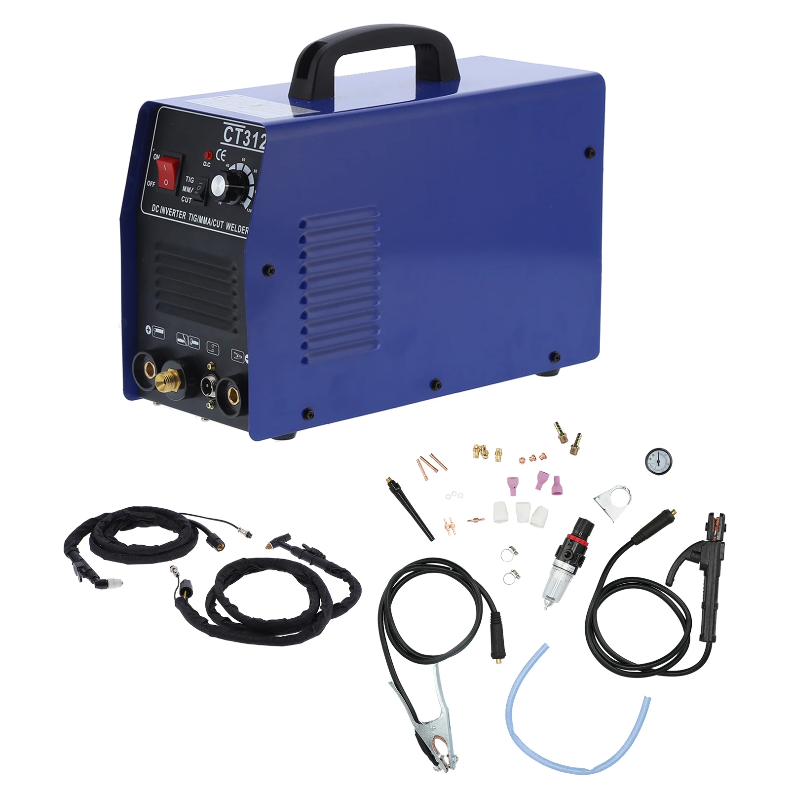 Inverter DC Plasma Cutter Machine Tig Stick MMA Welder Welding 3 in 1 Cutting Machine CT312 Plasma Cutting Stick Welder
Inverter DC Plasma Cutter Machine Tig Stick MMA Welder Welding 3 in 1 Cutting Machine CT312 Plasma Cutting Stick Welder