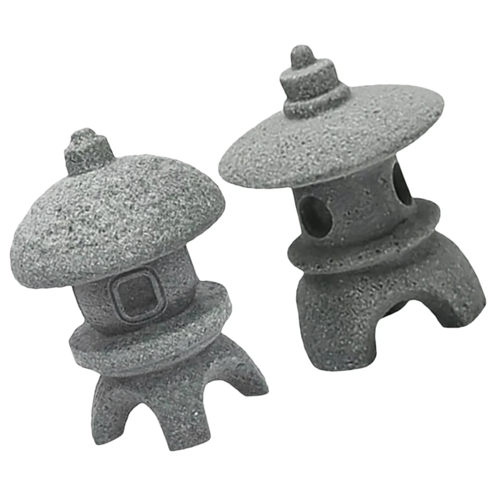 2pcs Aquarium Pavilion Decor Lantern Ornaments Mini Zen Garden Decor Home Entryway Statue Sandstone
2pcs Aquarium Pavilion Decor Lantern Ornaments Mini Zen Garden Decor Home Entryway Statue Sandstone