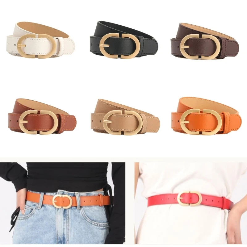Women AllMatching Belt for Daily Wear Fashion Metal Buckle Waistband Pin Buckle Belt for Jeans Pants Female Waiststrap
Women AllMatching Belt for Daily Wear Fashion Metal Buckle Waistband Pin Buckle Belt for Jeans Pants Female Waiststrap