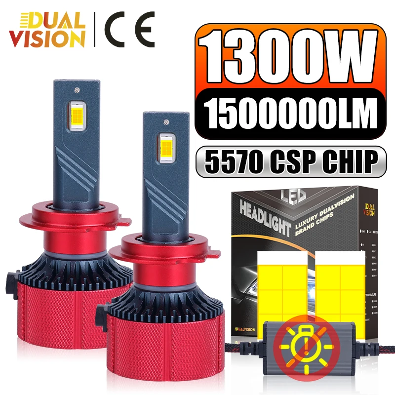 1300W 1500000LM H7 H4 H11 Светодиодные фары Canbus No Error 5570 CSP Canbus H1 H8 H9 9005 HB3 9006 HB4 9012 HIR2 Противотуманные фары Автомобильные фары
1300W 1500000LM H7 H4 H11 Светодиодные фары Canbus No Error 5570 CSP Canbus H1 H8 H9 9005 HB3 9006 HB4 9012 HIR2 Противотуманные фары Автомобильные фары