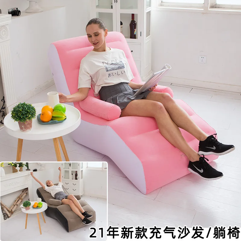 Suitable for Inflatable sofa S type flocking sofa new lazy break recliner S creative
Suitable for Inflatable sofa S type flocking sofa new lazy break recliner S creative