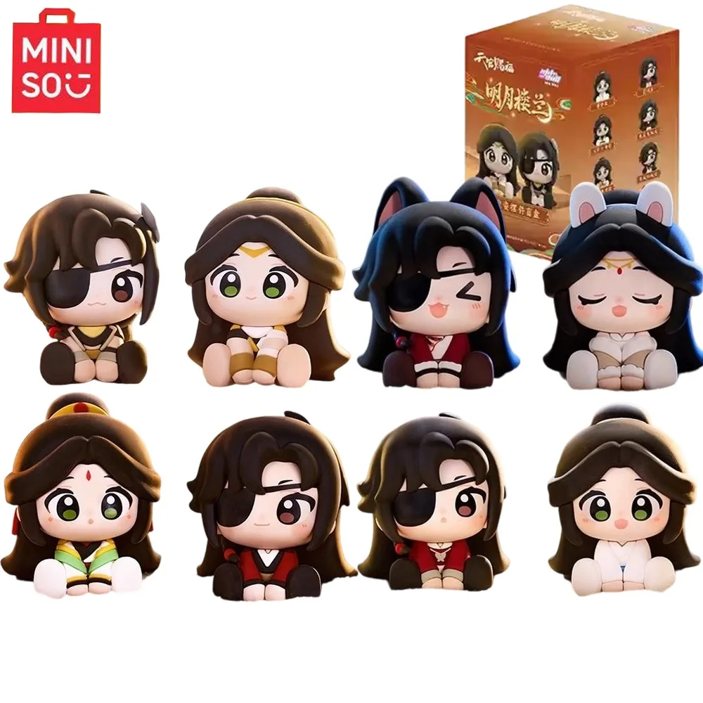 Официальное благословение Heaven Mingyue Loulan, серия слепая коробка, игрушки, кукла, милый мультфильм Hua Cheng Xie Lian, экшн-фигурка аниме, подарок
Официальное благословение Heaven Mingyue Loulan, серия слепая коробка, игрушки, кукла, милый мультфильм Hua Cheng Xie Lian, экшн-фигурка аниме, подарок