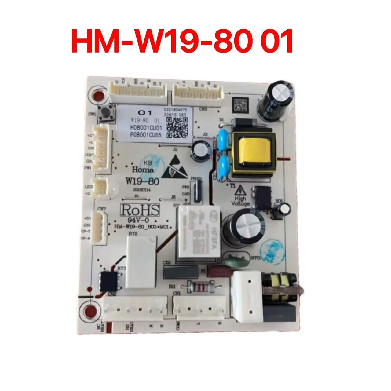 Suitable for refrigerator BCD-228WH/BCD-326WGA control power board computer board W19-80
Suitable for refrigerator BCD-228WH/BCD-326WGA control power board computer board W19-80