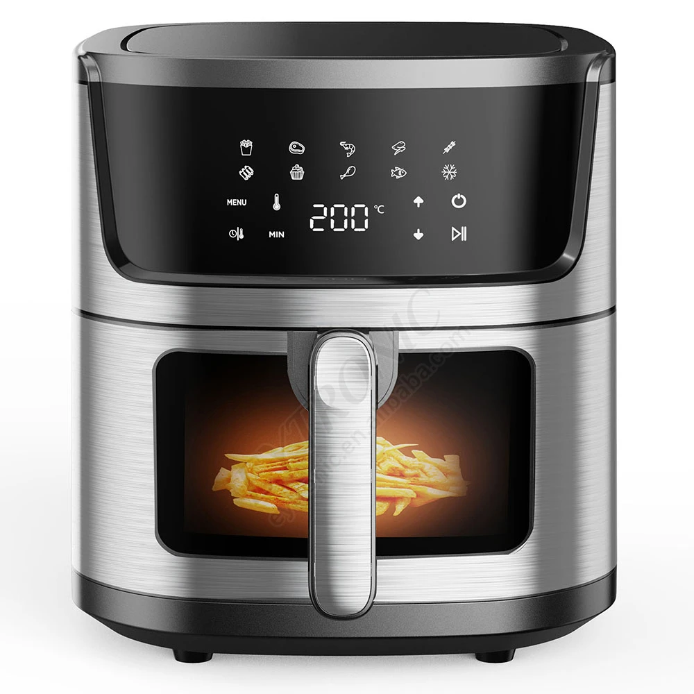 2026 New Model Multi-functionalHot Sale 10L 8L 7L 6L Capacity Stainless Steel Smart Rapid Air Fryer Electric Deep Fryer Digital
2026 New Model Multi-functionalHot Sale 10L 8L 7L 6L Capacity Stainless Steel Smart Rapid Air Fryer Electric Deep Fryer Digital