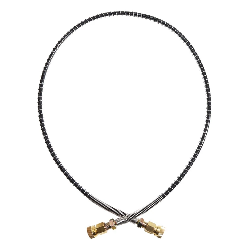 High Pressure Hose With Spring Wrapped 100Cm Long PCP Pneumatics Air Refilling Pump Nylon Black Hose
High Pressure Hose With Spring Wrapped 100Cm Long PCP Pneumatics Air Refilling Pump Nylon Black Hose