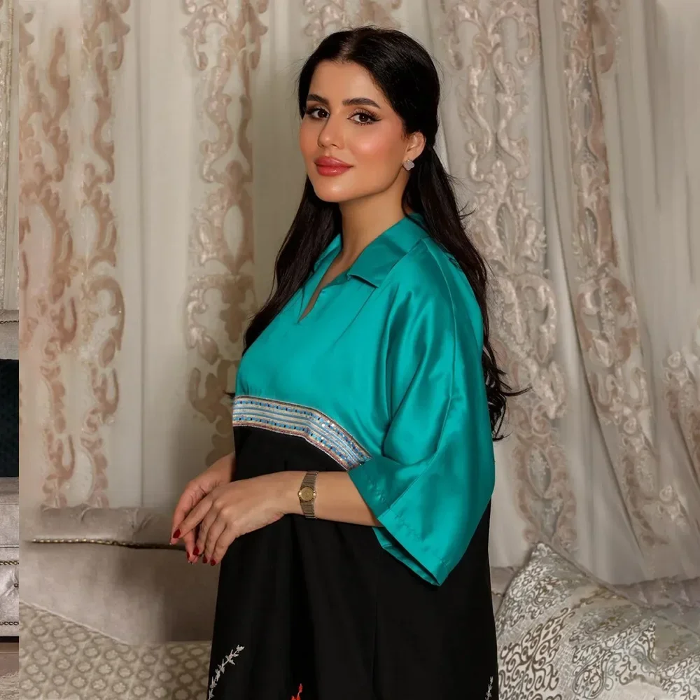 Ид Kebaya женское мусульманское вечернее платье с блестками и принтом Абая Дубай Турция кафтан арабский халат Джеллаба кафтан марокаин платье Джалабия
Ид Kebaya женское мусульманское вечернее платье с блестками и принтом Абая Дубай Турция кафтан арабский халат Джеллаба кафтан марокаин платье Джалабия