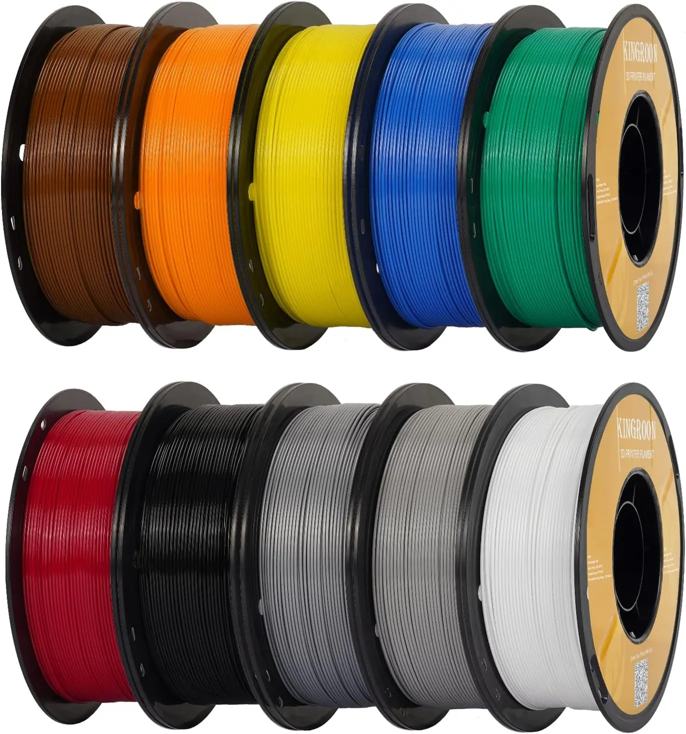 High Speed PETG Filament 1.75mm, 30-600mm/s Hyper Printing, Dimensional Accuracy +/-0.03mm, 10kg Spool (22lbs, Mixed Colors)
High Speed PETG Filament 1.75mm, 30-600mm/s Hyper Printing, Dimensional Accuracy +/-0.03mm, 10kg Spool (22lbs, Mixed Colors)