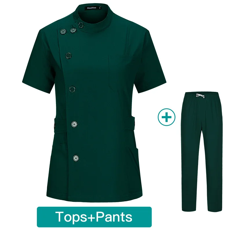 Spa Beauty Salon Surgical Clothing Short Sleeve Beauty Agency Work Set Women Medical Scrub Clothing Slim Medical Ladies Clothing
Spa Beauty Salon Surgical Clothing Short Sleeve Beauty Agency Work Set Women Medical Scrub Clothing Slim Medical Ladies Clothing