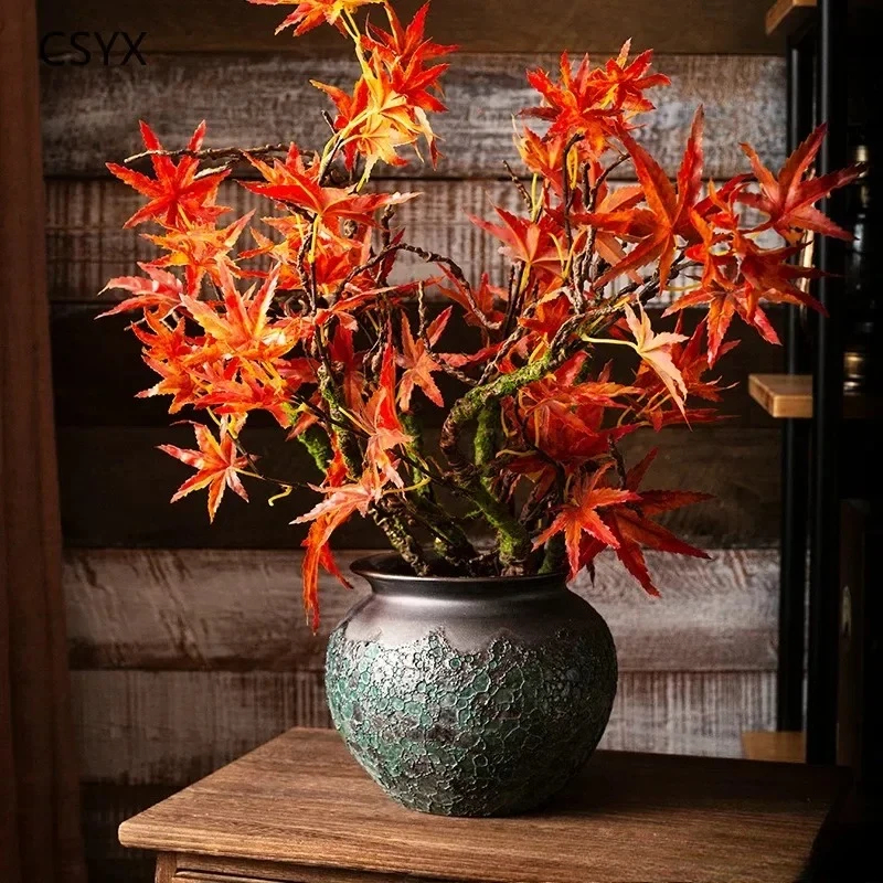 Jingdezhen Ceramic Vase Flower Arrangement Water Raising Dried Flowers Living Room Decoration Creative Home Ornament
Jingdezhen Ceramic Vase Flower Arrangement Water Raising Dried Flowers Living Room Decoration Creative Home Ornament