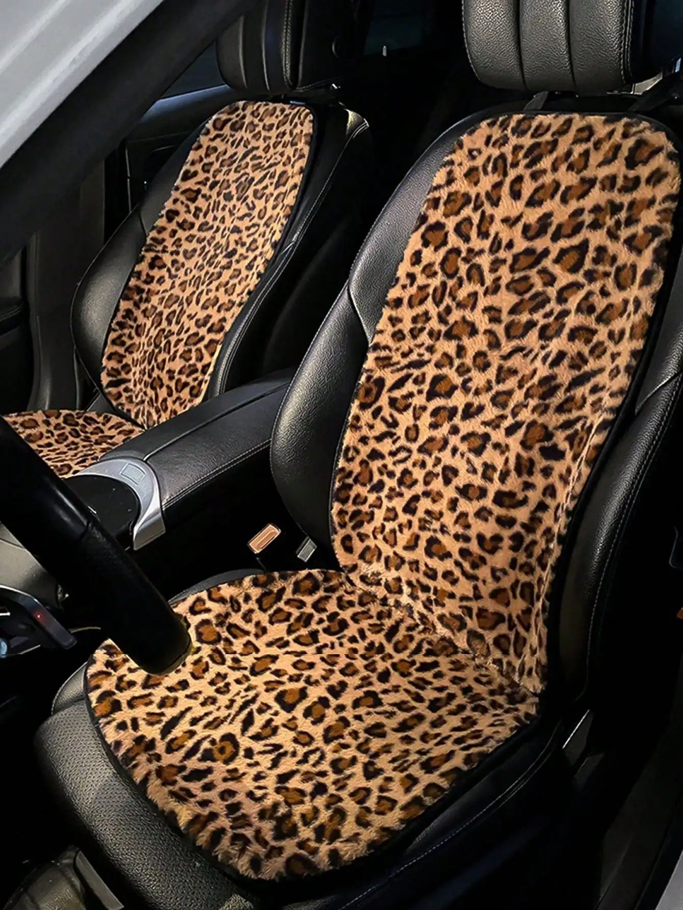 Leopard Print Car Seat Covers - Soft Plush Universal Fit for Sedan SUV Truck
Leopard Print Car Seat Covers - Soft Plush Universal Fit for Sedan SUV Truck