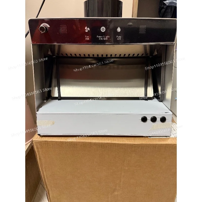 Desktop Mini Water Curtain Spray Booth V1pro Model Airbrush Paint Station Adjustable Ventilation High CRI LED Light
Desktop Mini Water Curtain Spray Booth V1pro Model Airbrush Paint Station Adjustable Ventilation High CRI LED Light