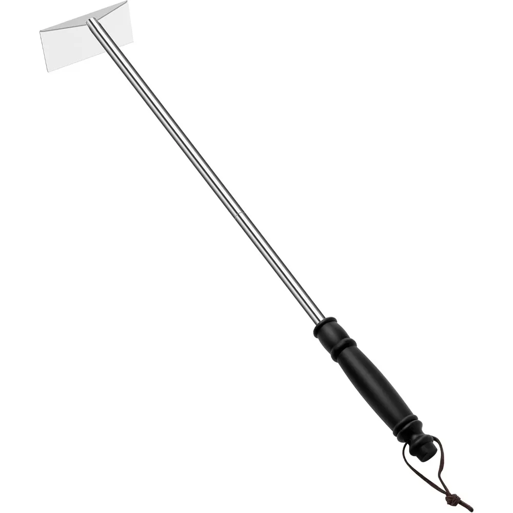 Charcoal Grill Ash Rake Hoe for Fireplace Wood Stove Pizza Oven, Stainless Steel BBQ Cleaner Poker Scraper, Elongated Cleaning Tool Accessories for Smoker, Ceramic, Kamado, Vision Grills
Charcoal Grill Ash Rake Hoe for Fireplace Wood Stove Pizza Oven, Stainless Steel BBQ Cleaner Poker Scraper, Elongated Cleaning Tool Accessories for Smoker, Ceramic, Kamado, Vision Grills