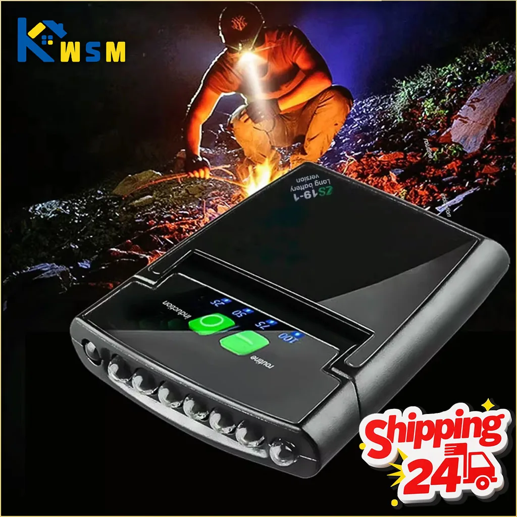 Налобный фонарь для ночной рыбалки, датчик движения, перезаряжаемый через USB, водонепроницаемый, супер яркий для привязывания приманки, кемпинга, клипса на крышке, светильник
Налобный фонарь для ночной рыбалки, датчик движения, перезаряжаемый через USB, водонепроницаемый, супер яркий для привязывания приманки, кемпинга, клипса на крышке, светильник