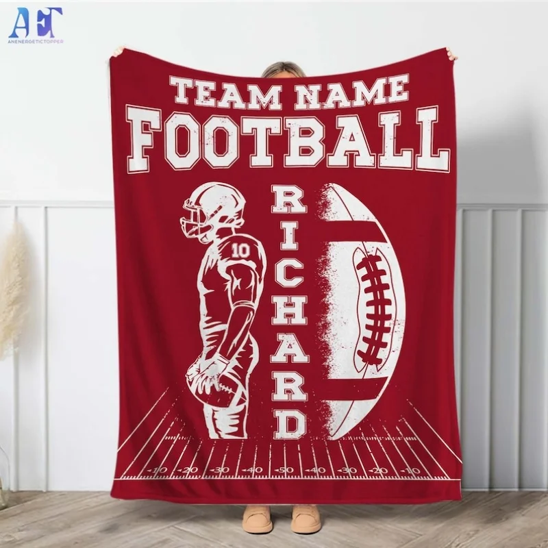 Football Match Custom Name Flannel Blanket Rugby Game 3D Printed Soft Blanket For Team Match Blankets Team Name For Girls Boys
Football Match Custom Name Flannel Blanket Rugby Game 3D Printed Soft Blanket For Team Match Blankets Team Name For Girls Boys