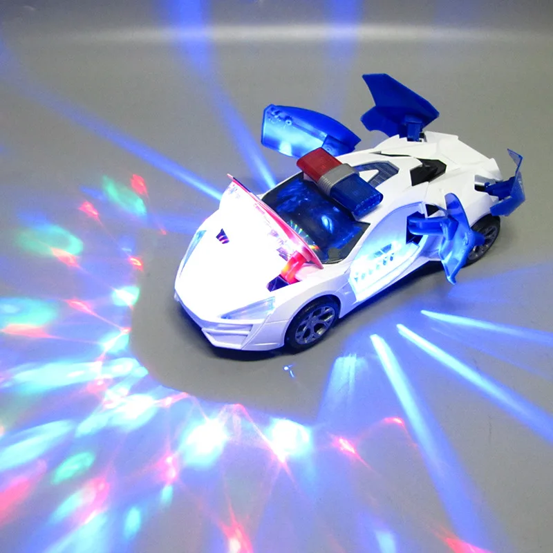 Electric Dancing Deformation Rotating Universal Police Car Toy Car Boy Toy Kids Girl Car Birthday Gift Children Educational Toys
Electric Dancing Deformation Rotating Universal Police Car Toy Car Boy Toy Kids Girl Car Birthday Gift Children Educational Toys