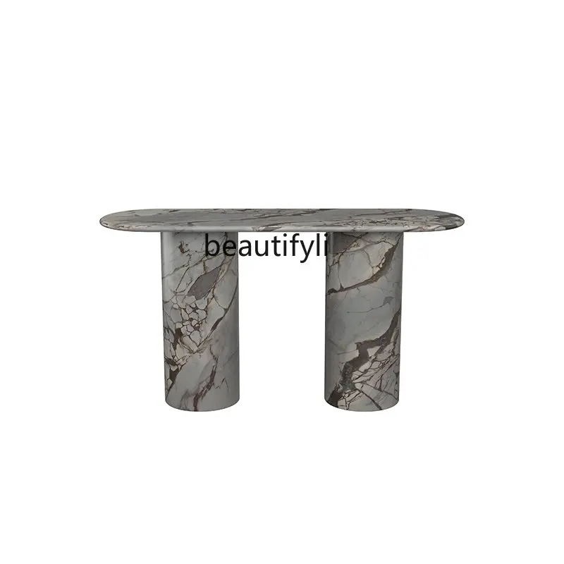 yj Marble Light Luxury Console Wall Modern Minimalist Aisle Console Tables Living Room Corridor Table-Console
yj Marble Light Luxury Console Wall Modern Minimalist Aisle Console Tables Living Room Corridor Table-Console