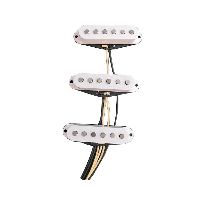 For FD 60s Pro SSS Single Coil Guitar Pickups Set Dynamic Tone Electric Guitar Pickup Assembly for Str/at ST Style
For FD 60s Pro SSS Single Coil Guitar Pickups Set Dynamic Tone Electric Guitar Pickup Assembly for Str/at ST Style