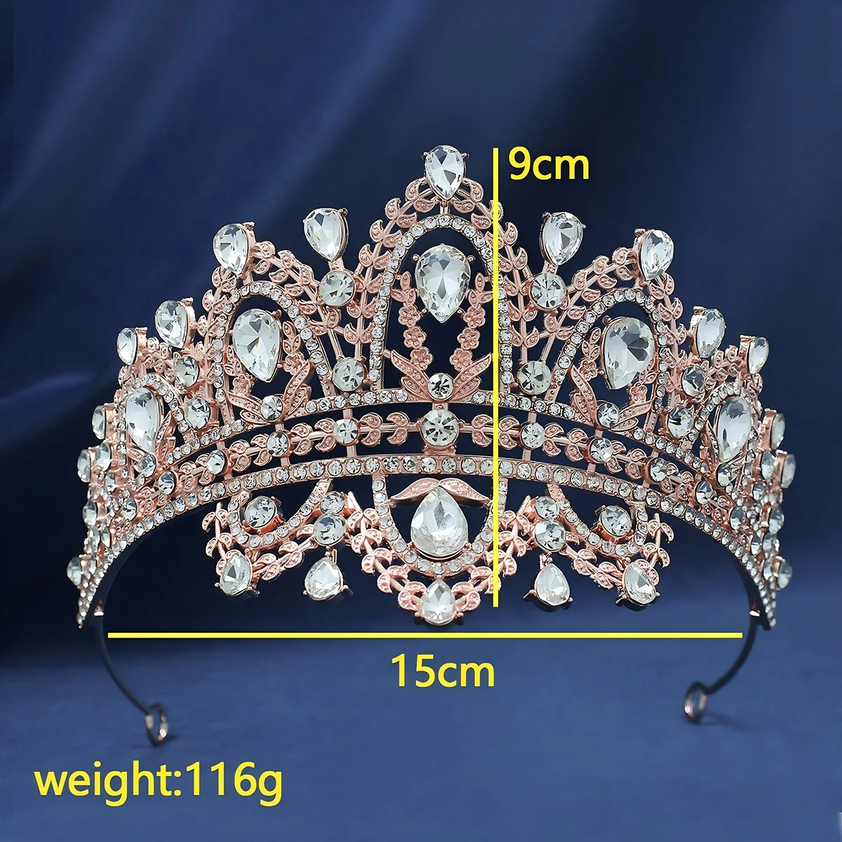1pc Women's Baroque Crown Luxury Rhinestone Tiaras Suitable for Wedding Party Accessories Elegant Bridal Hair Accessories
1pc Women's Baroque Crown Luxury Rhinestone Tiaras Suitable for Wedding Party Accessories Elegant Bridal Hair Accessories