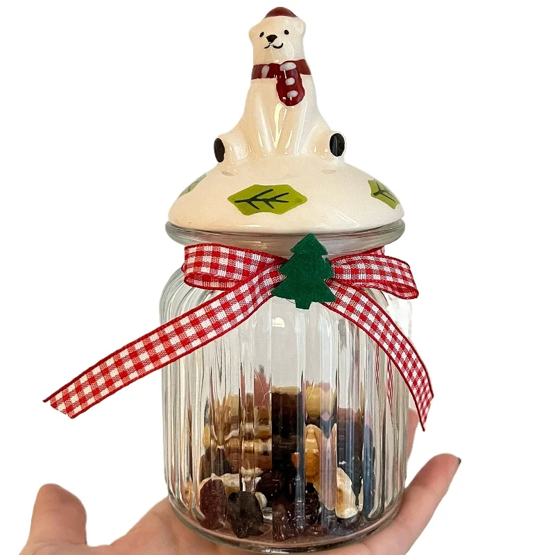 *Glass Sealed Jar Large Candy Storage Jar Biscuits Dried Fruit Glass Storage Household Decorations
*Glass Sealed Jar Large Candy Storage Jar Biscuits Dried Fruit Glass Storage Household Decorations