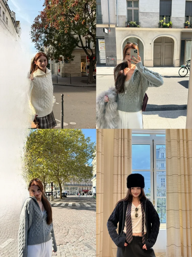 Классический шерстяной свитер Yangzifan 5 с длинными рукавами, вязаный, с винтажным узором, женский, зимний, теплый, свободного кроя, топ
Классический шерстяной свитер Yangzifan 5 с длинными рукавами, вязаный, с винтажным узором, женский, зимний, теплый, свободного кроя, топ