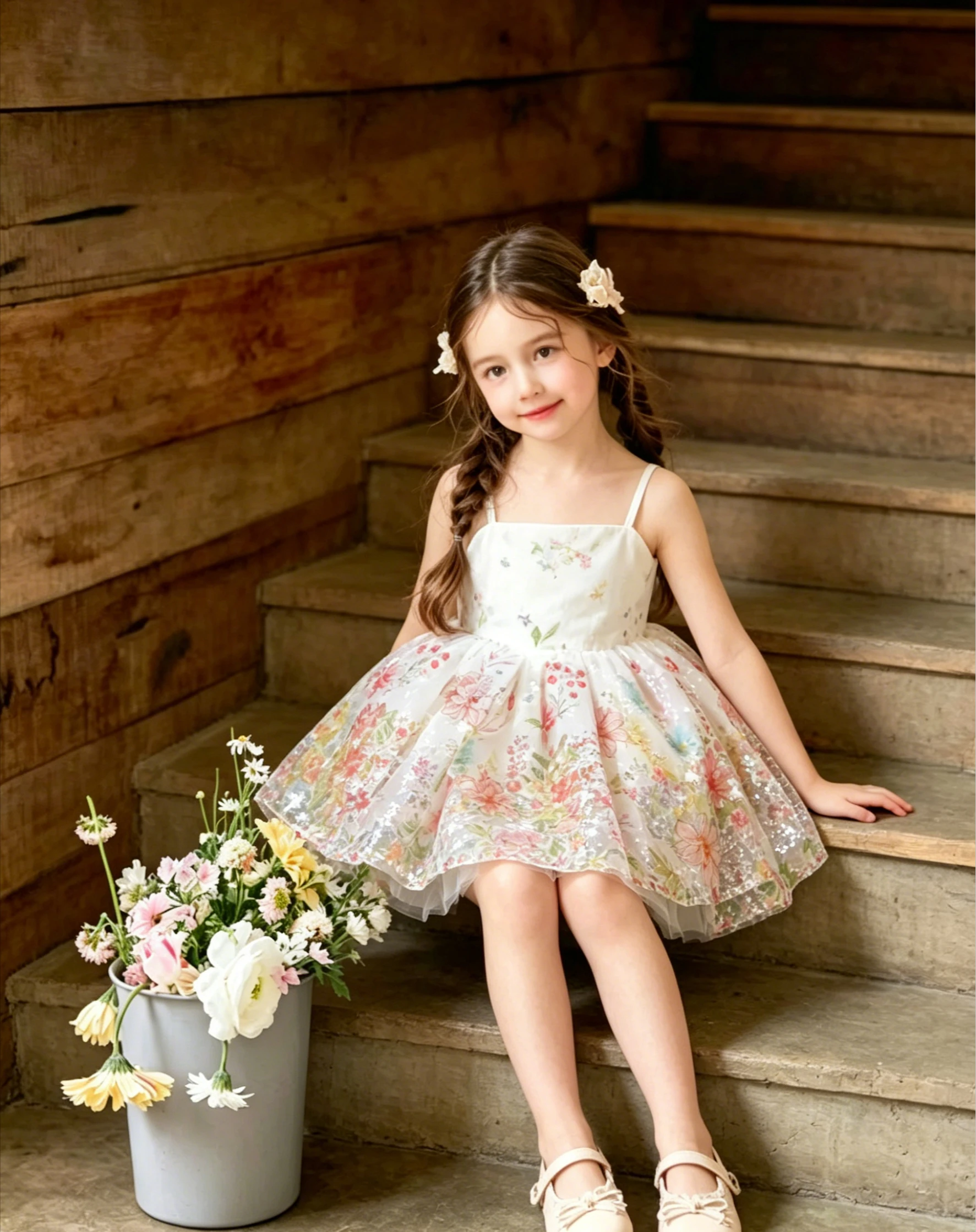 Baby Girls Summer Camisole Dress 2026 New Style Girls Stylish Princess Dress Children Summer Suspender Dress
Baby Girls Summer Camisole Dress 2026 New Style Girls Stylish Princess Dress Children Summer Suspender Dress