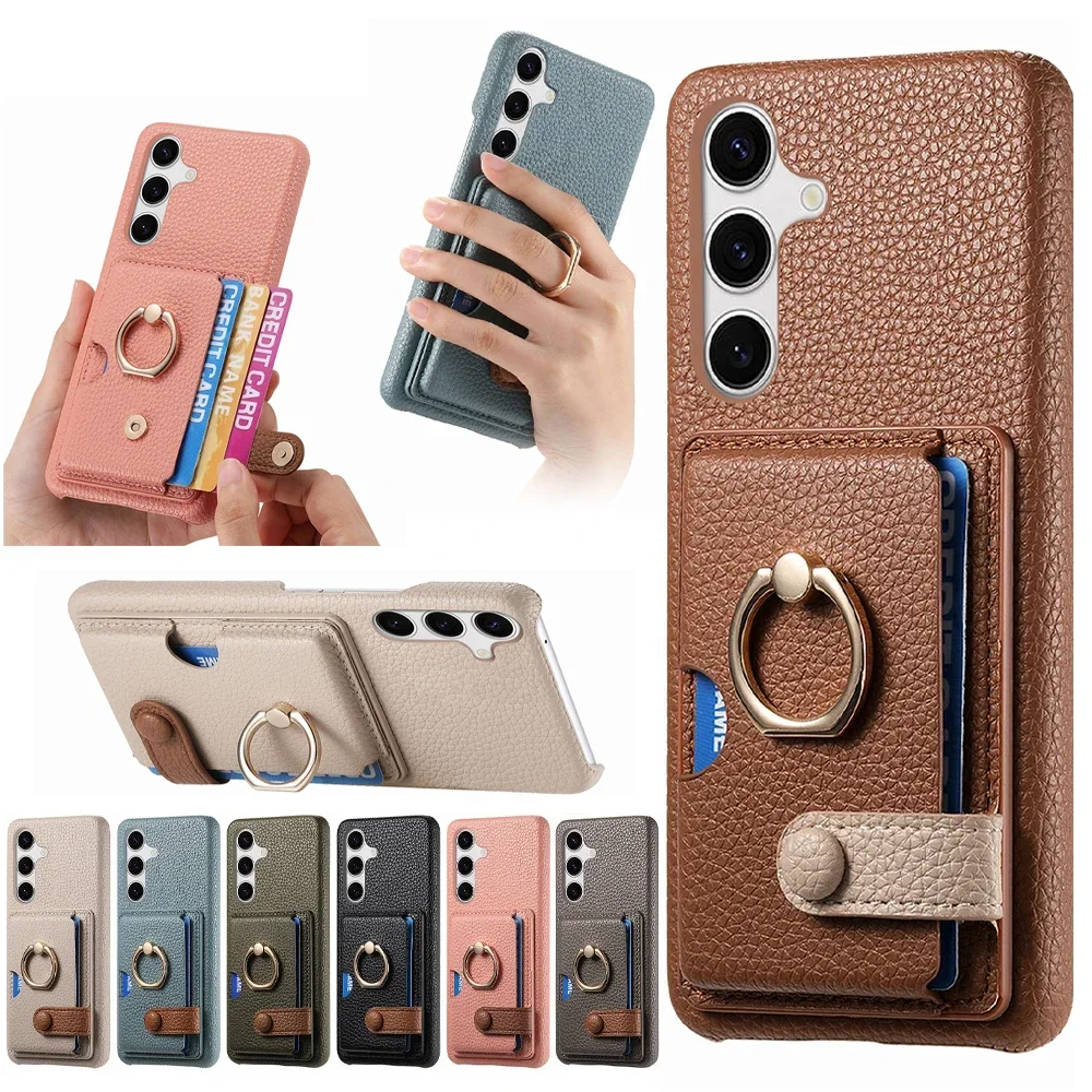 Кожаный чехол-кошелек с кольцевым кронштейном для Samsung Galaxy S25 S20 S21 S23 FE S22 S24 Ultra Plus A55 A35 A25 A15 5G слот для карт магнитный
Кожаный чехол-кошелек с кольцевым кронштейном для Samsung Galaxy S25 S20 S21 S23 FE S22 S24 Ultra Plus A55 A35 A25 A15 5G слот для карт магнитный