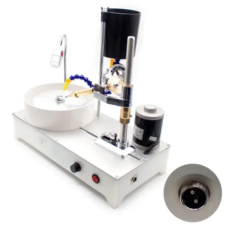 Gemstone Grinding Faceting Machine Faceted Gem Polishing Jewelry Polisher Flat Grinder Lapidary 2800RPM 120W
Gemstone Grinding Faceting Machine Faceted Gem Polishing Jewelry Polisher Flat Grinder Lapidary 2800RPM 120W