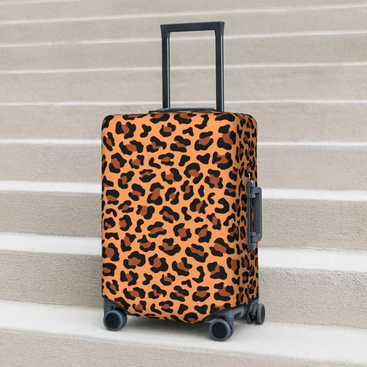Leopard Skin Suitcase Cover Wild Animal Cruise Trip Vacation Strectch Luggage Case Protector
Leopard Skin Suitcase Cover Wild Animal Cruise Trip Vacation Strectch Luggage Case Protector