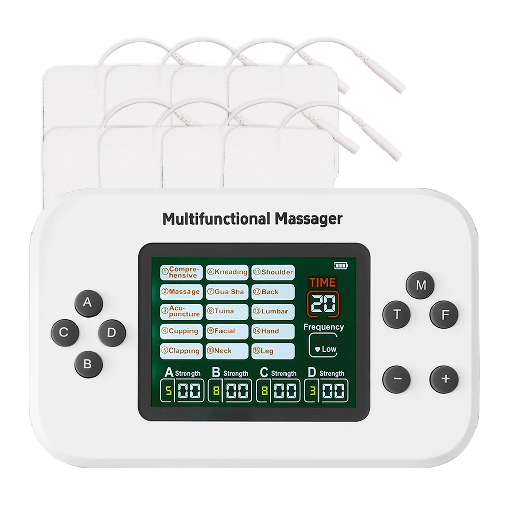 30 Intensity Electronic Pulse Massager Low Frequency Therapy Device TENS Machine EMS Muscle Stimulator Myostimulation Apparatus
30 Intensity Electronic Pulse Massager Low Frequency Therapy Device TENS Machine EMS Muscle Stimulator Myostimulation Apparatus