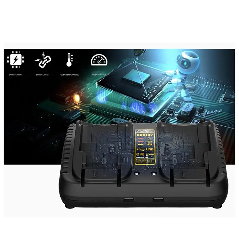 (ABDH) Зарядное устройство для аккумуляторов DEWALT DC9310 10V-20V NiCd и NiMH, модели DW9057, DC9071, DC9091, DC9096, DE9039, DE9095/9096, с вилкой стандарта ЕС
(ABDH) Зарядное устройство для аккумуляторов DEWALT DC9310 10V-20V NiCd и NiMH, модели DW9057, DC9071, DC9091, DC9096, DE9039, DE9095/9096, с вилкой стандарта ЕС