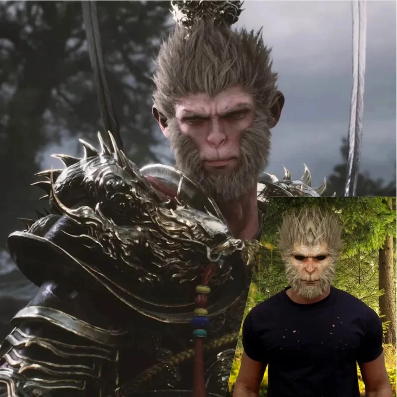 NewChina Wuko Role-Playing Monkey Headgear Halloween Horror Mask Scary Masks Popular Game Cosplayb;3's,6.e;
NewChina Wuko Role-Playing Monkey Headgear Halloween Horror Mask Scary Masks Popular Game Cosplayb;3's,6.e;