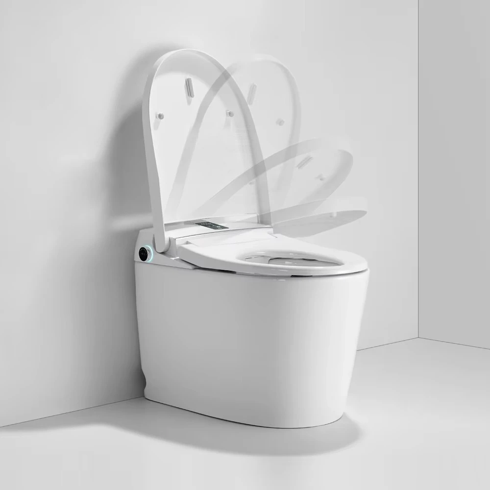 K3 Modern Bathroom Ceramic Ware Wc One Piece Toilet Smart with Concealed Built-in Water tank Backflow Prevention
K3 Modern Bathroom Ceramic Ware Wc One Piece Toilet Smart with Concealed Built-in Water tank Backflow Prevention