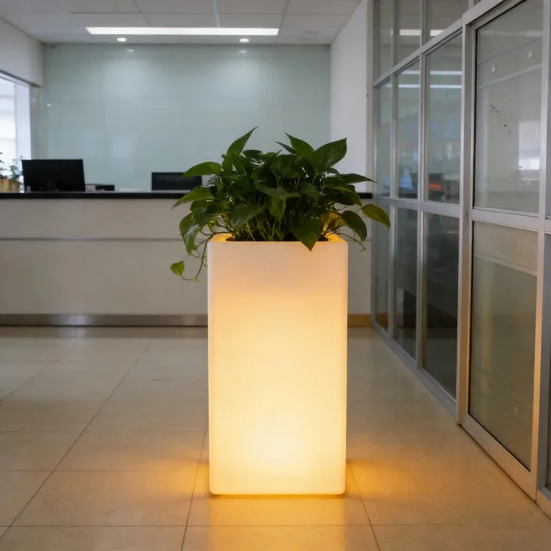 Music Flowerpot Wireless Smart Speaker LED Illuminated Tall Big Glow Flower Planter for Home Outdoor Garden Floor Lamp
Music Flowerpot Wireless Smart Speaker LED Illuminated Tall Big Glow Flower Planter for Home Outdoor Garden Floor Lamp