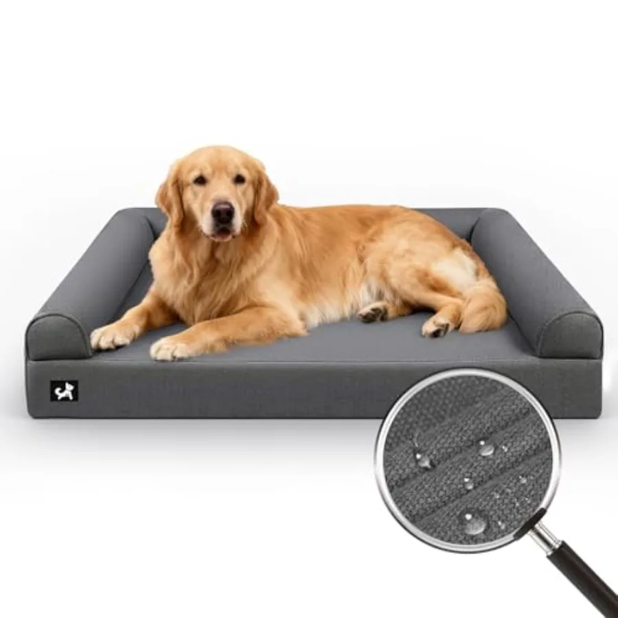 42in Dog Beds for Large Sized Dogs Chew-Proof Pet Bed with Removable Washable Cover Waterproof Egg Crate Orthopedic Foam XL Non
42in Dog Beds for Large Sized Dogs Chew-Proof Pet Bed with Removable Washable Cover Waterproof Egg Crate Orthopedic Foam XL Non