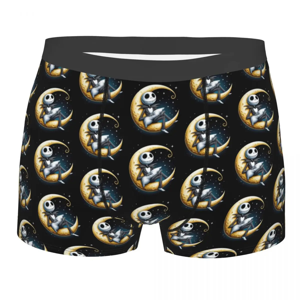 Custom Novelty Jack Skellington 2/5000 Moon Boxers Shorts Panties Male Underpants Stretch Briefs Underwear
Custom Novelty Jack Skellington 2/5000 Moon Boxers Shorts Panties Male Underpants Stretch Briefs Underwear