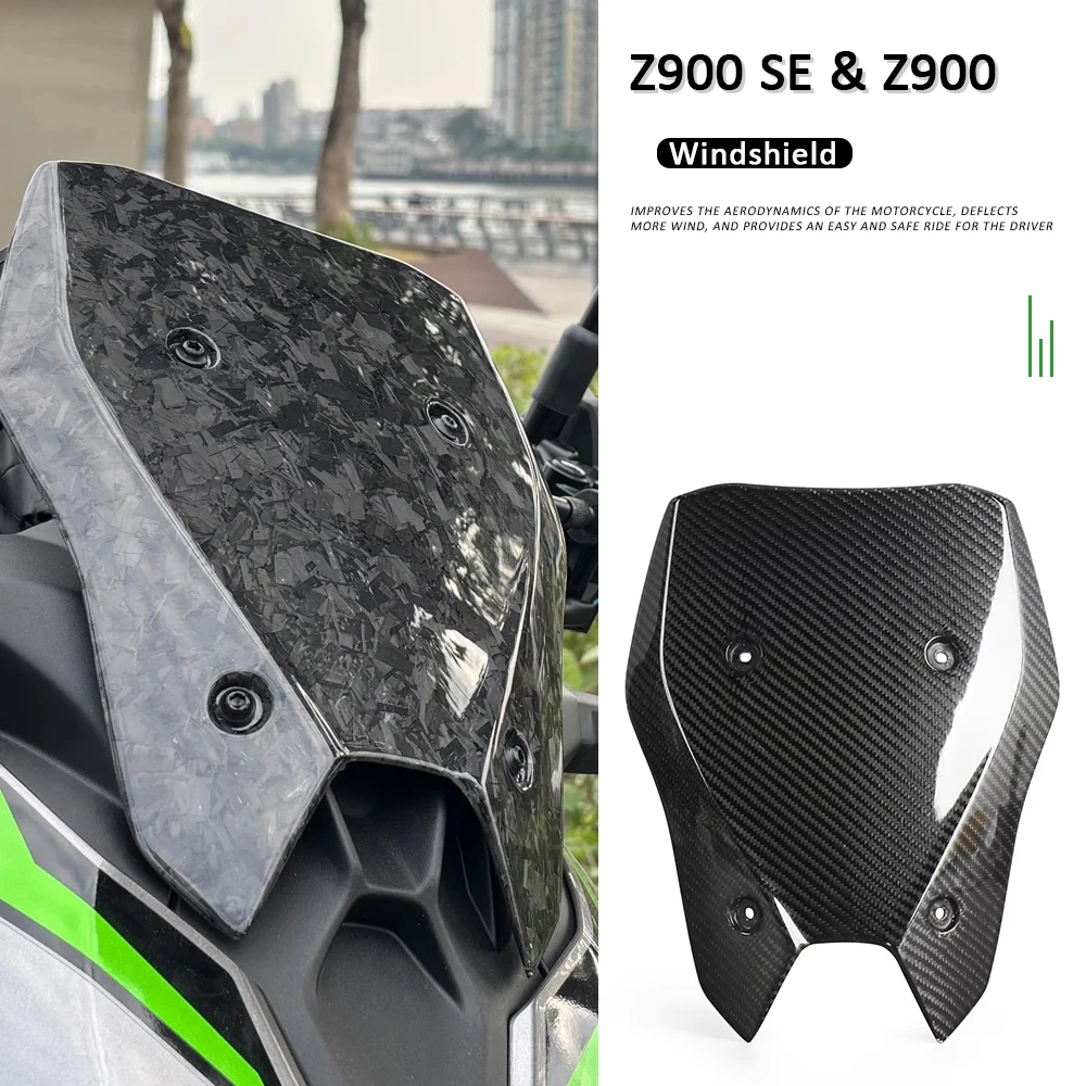 Accessorie For Kawasaki Z 900 Z900SE 2025 Z900 SE New Motorcycle Windshield WindScreen Wind Deflector Windscreen Forging Pattern
Accessorie For Kawasaki Z 900 Z900SE 2025 Z900 SE New Motorcycle Windshield WindScreen Wind Deflector Windscreen Forging Pattern