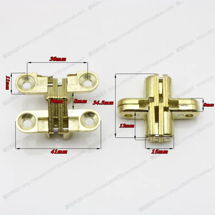 Ширина: 41 мм Золотой крестик, темная петля, складная дверная петля, скрытая невидимая петля
Ширина: 41 мм Золотой крестик, темная петля, складная дверная петля, скрытая невидимая петля