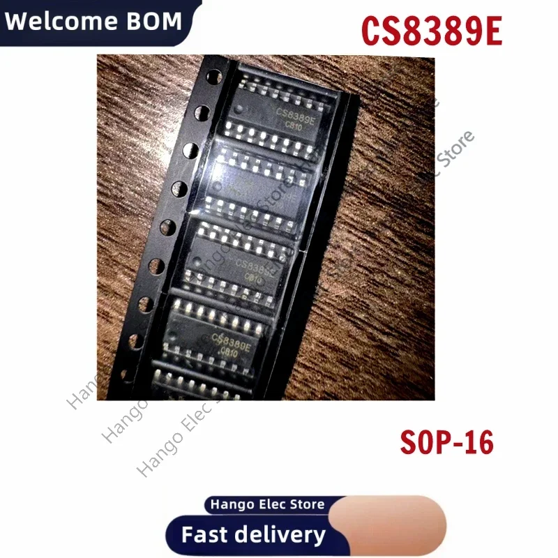 5PCS/Lot New original CS8389E surface mount SOP-16 audio power amplifier IC CS8389E
5PCS/Lot New original CS8389E surface mount SOP-16 audio power amplifier IC CS8389E