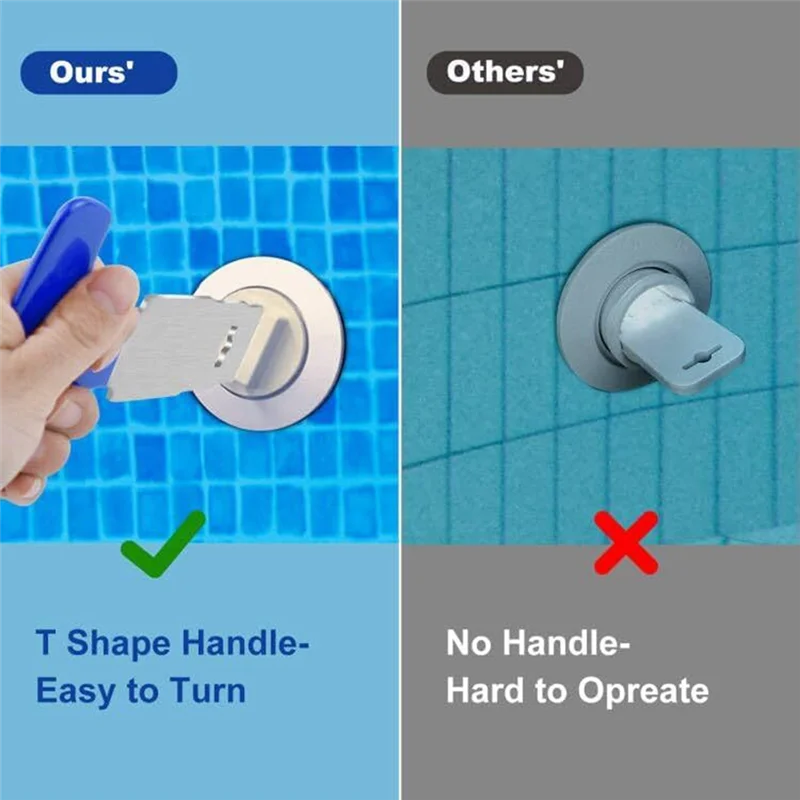 2Pc Pool Plug Removal Tool,Eyeball Seat Removal Tool For Above& Inground Pool Spa Return Jet Plug Nozzles Inlet Fittings-ABGL
2Pc Pool Plug Removal Tool,Eyeball Seat Removal Tool For Above& Inground Pool Spa Return Jet Plug Nozzles Inlet Fittings-ABGL