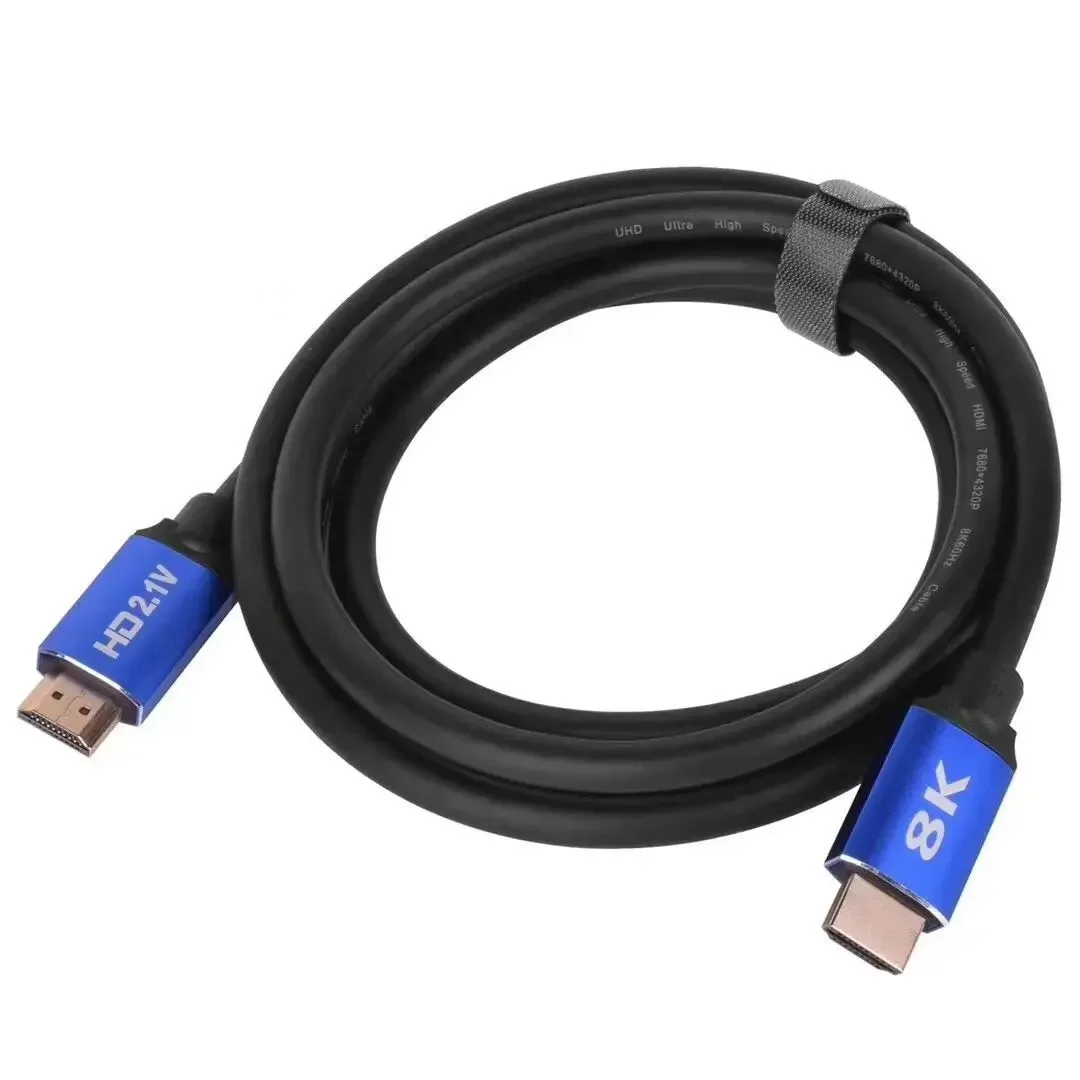 1.5m V2.1 Cable 8K 60Hz 4K 120Hz 48Gbps ARC HDR Video Cord for Amplifier TV PS4 PS5 NS Projector High Definition
1.5m V2.1 Cable 8K 60Hz 4K 120Hz 48Gbps ARC HDR Video Cord for Amplifier TV PS4 PS5 NS Projector High Definition