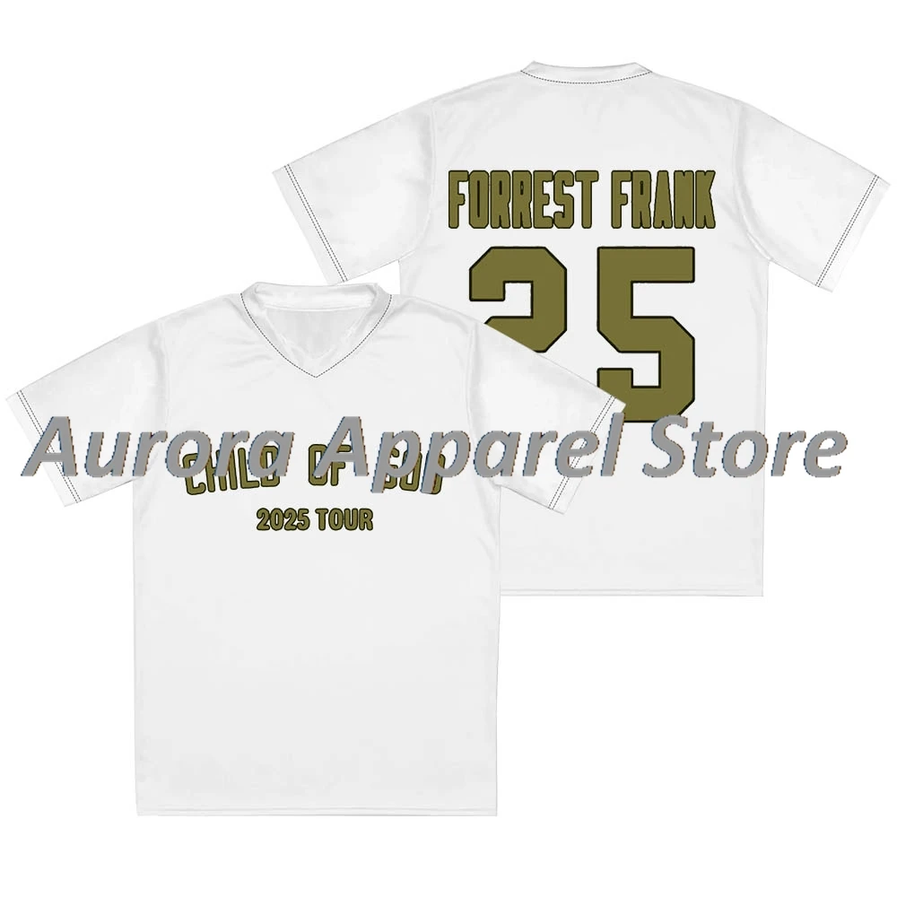 Forrest Frank 25 Jersey Child Of God Tour II Merch V-neck T-Shirts Cosplay Women Men Fashion Short Sleeve Tee
Forrest Frank 25 Jersey Child Of God Tour II Merch V-neck T-Shirts Cosplay Women Men Fashion Short Sleeve Tee