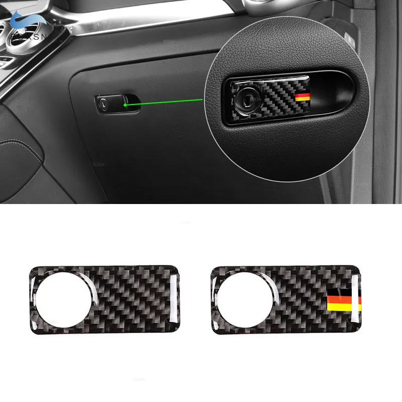For Mercedes Benz C Class W205 C180 C200 C300 GLC260 Carbon Fiber Co-pilot Glove Storage Box Handle Bowl Cover Sticker Trim
For Mercedes Benz C Class W205 C180 C200 C300 GLC260 Carbon Fiber Co-pilot Glove Storage Box Handle Bowl Cover Sticker Trim