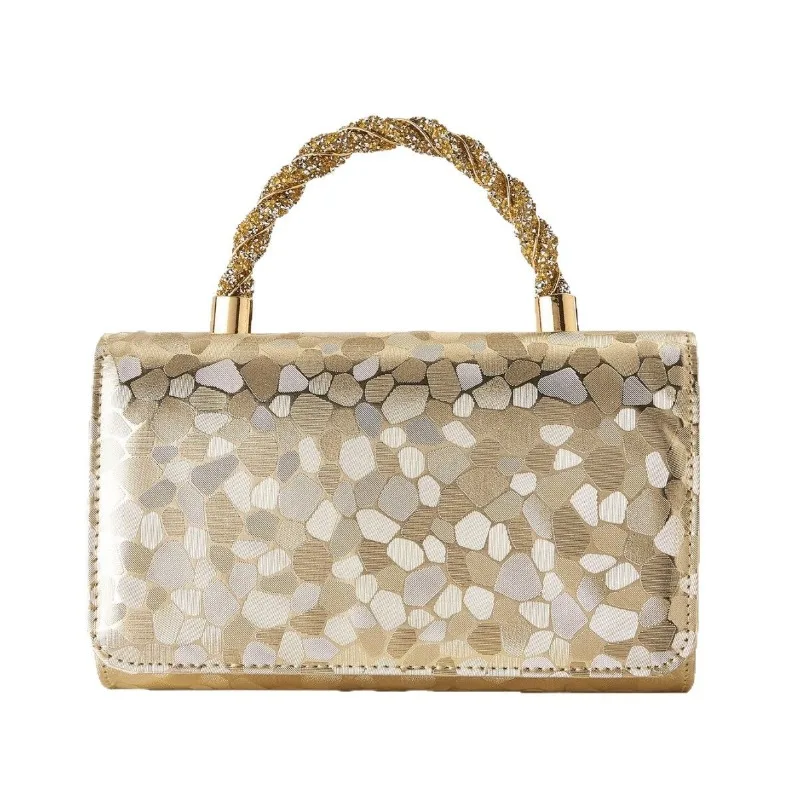 Изысканная золотая вечерняя сумка с классическим узором, маленькая квадратная сумка с клапаном, модная вечеринка, женский стиль, свадебный клатч для невесты
Изысканная золотая вечерняя сумка с классическим узором, маленькая квадратная сумка с клапаном, модная вечеринка, женский стиль, свадебный клатч для невесты