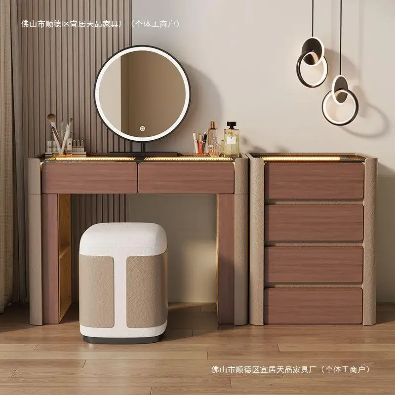 Bedside storage cabinet, premium makeup table 2024 integrated bedroom, light luxury dresser, makeup table, solid wood che
Bedside storage cabinet, premium makeup table 2024 integrated bedroom, light luxury dresser, makeup table, solid wood che