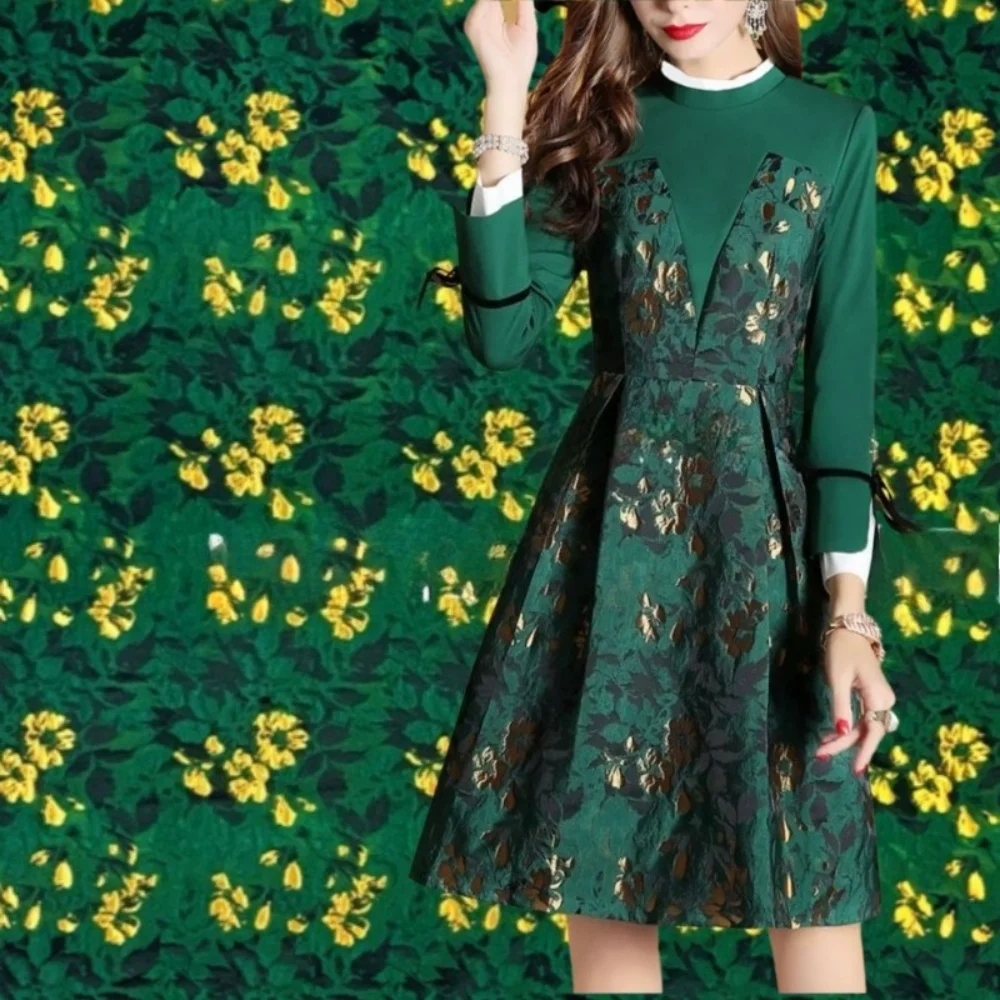 Ткань жаккардовая брокадная для пошива костюмов и платьев, модный европейский дизайн, оптовая продажа, материал на метры, для одежды
Ткань жаккардовая брокадная для пошива костюмов и платьев, модный европейский дизайн, оптовая продажа, материал на метры, для одежды