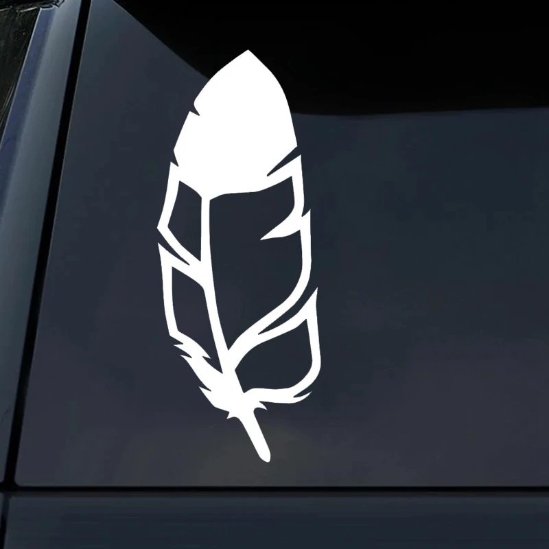 Feather Sticker Window Door Vinyl Truck Laptop Car Bumper Motorcycle Decal Waterproof Auto Decors K514
Feather Sticker Window Door Vinyl Truck Laptop Car Bumper Motorcycle Decal Waterproof Auto Decors K514