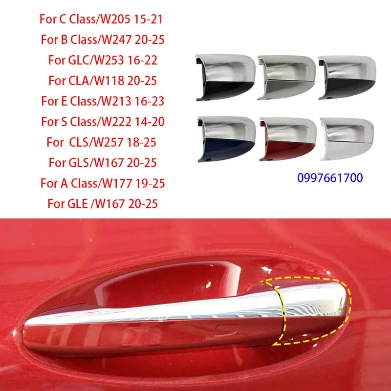 Car Exterior Door Handle Lock Key Hole Cap Cover For Mercedes Benz W205 W257 W177 W167 W118 W253 W213 W222 A C B E S GL CLASS
Car Exterior Door Handle Lock Key Hole Cap Cover For Mercedes Benz W205 W257 W177 W167 W118 W253 W213 W222 A C B E S GL CLASS