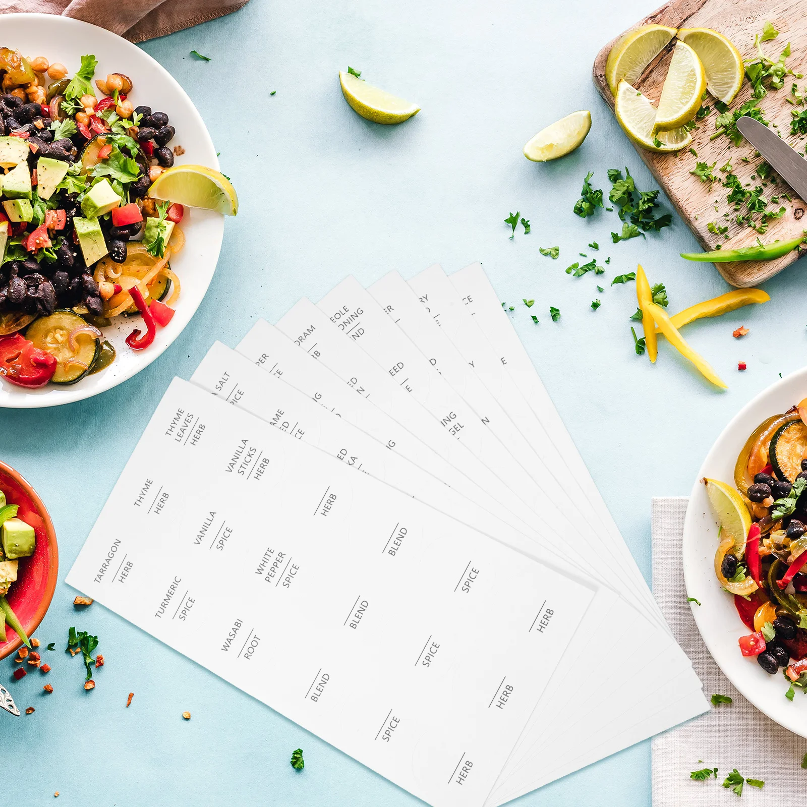 8 круглых этикеток для специй, белые, водонепроницаемые, самоклеящиеся, для банок, организации кухни, маркировки банок с травами
8 круглых этикеток для специй, белые, водонепроницаемые, самоклеящиеся, для банок, организации кухни, маркировки банок с травами