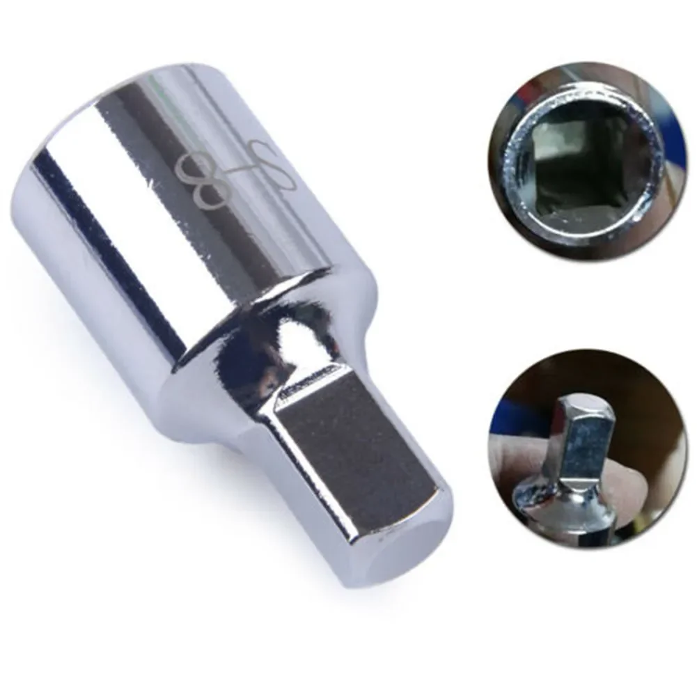 Square Oil Sump Drain Plug Key Tool Remover For Screw Socket 3/8 8mm Hand Tool Silver Screw Disassembly Wrench Socket
Square Oil Sump Drain Plug Key Tool Remover For Screw Socket 3/8 8mm Hand Tool Silver Screw Disassembly Wrench Socket