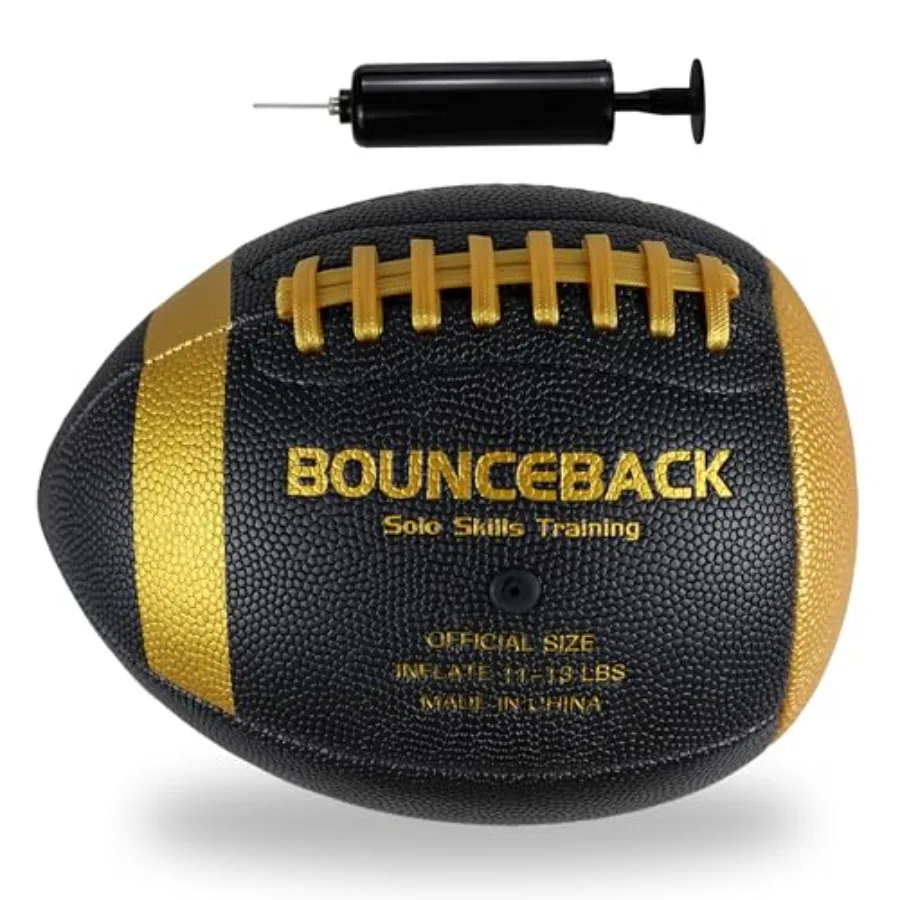 Soft Leather Training Football, Youth Size and Official Size, Fatherl PU PassCatch Solo Enhancing Passing Catching with Pump
Soft Leather Training Football, Youth Size and Official Size, Fatherl PU PassCatch Solo Enhancing Passing Catching with Pump